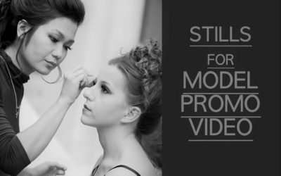 Still Photography for Model/Actress Sara Parker Promotional Video Production London